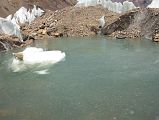24 Ice Covered Lake On The Gasherbrum North Glacier In China 